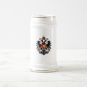 Chope À Bière Armoiries de l'Empire autrichien