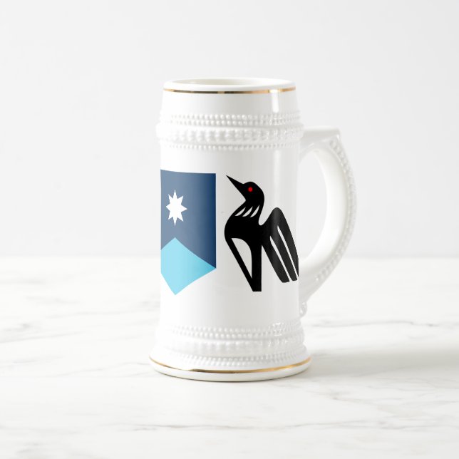 Chope À Bière Armoiries du Minnesota (Devant droit)