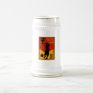 Chope À Bière Art classique du golf des années 30