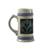 Art Déco Blue Design Stein