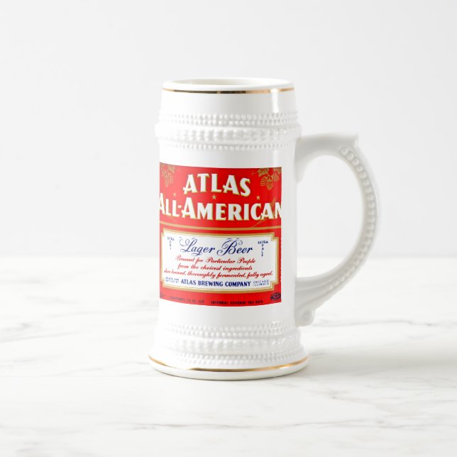 Chope À Bière Atlas Brewing Company, Chicago, Illinois (Droite)