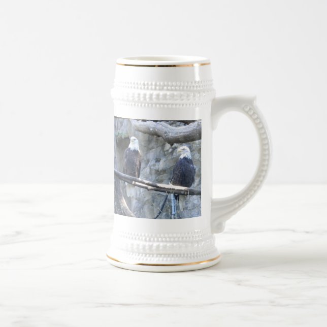 Chope À Bière Bald Eagle stein/mug (Droite)