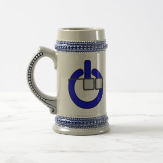 Chope À Bière Ballot il vers le haut de Stein