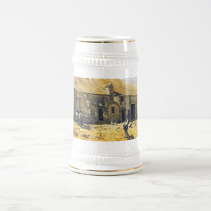 Chope À Bière Basse cour chez Chailly - Claude Monet