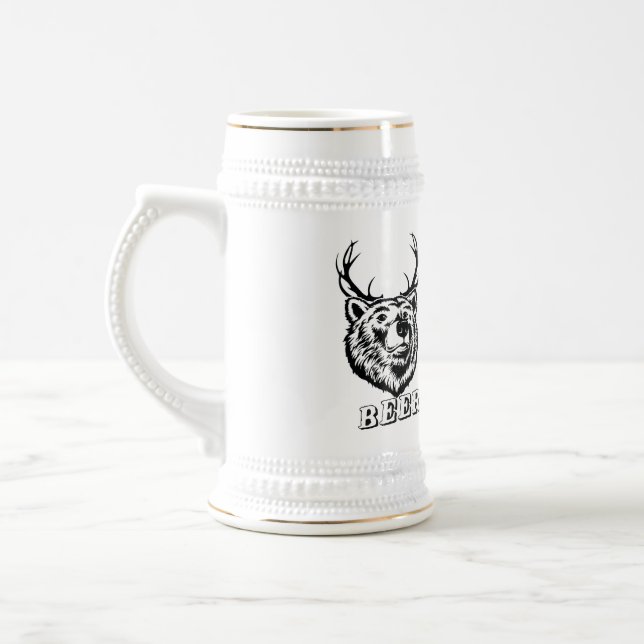 Chope À Bière Bière drôle ivre de nouveauté (Gauche)