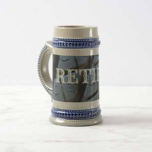 Chope À Bière Bière en céramique de retrait d'artisanat Stein