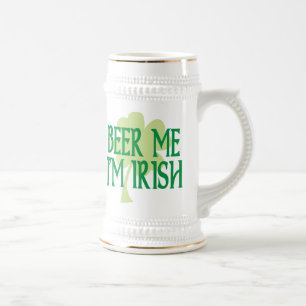 Chope À Bière Bière je je suis Irlandais Stein