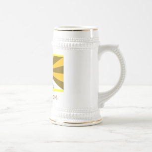 Chope À Bière Bière libre Stein de gluten