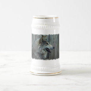 Chope À Bière Bière mexicaine Stein de loup