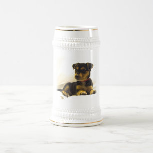 Chope À Bière Bière noire Stein de chiwawa