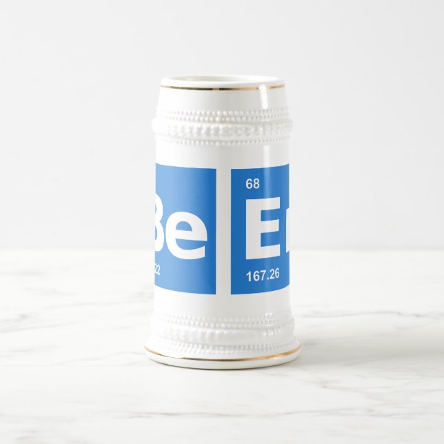 Chope À Bière Bière périodique (Centre)