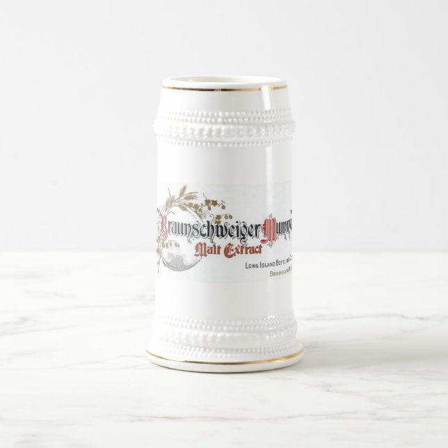 Chope À Bière Bière Stein de Braunschweiger Mumme (Centre)