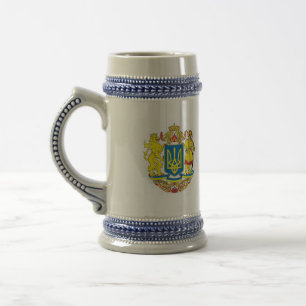 Chope À Bière Bière ukrainienne Stein de symbole