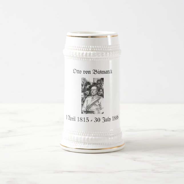 Chope À Bière Bismarck Stein (Centre)