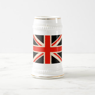 Chope À Bière Black Union Jack