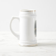 blanc/or 22oz, Stein