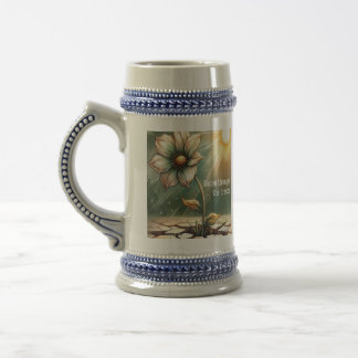 Chope À Bière Blooming in Adversity – Floral Art