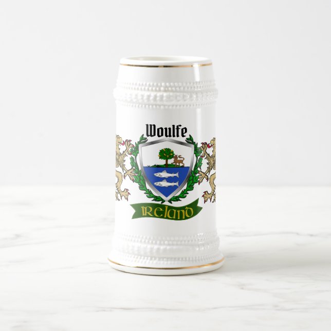 Chope À Bière Bouclier irlandais (Centre)