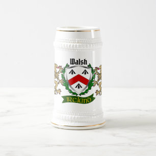 Chope À Bière Bouclier irlandais de Walsh
