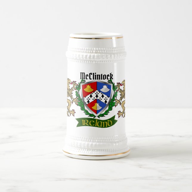 Chope À Bière Bouclier irlandais McClintock (Centre)