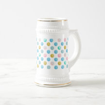 Boue pastel à point Polka 650 ml