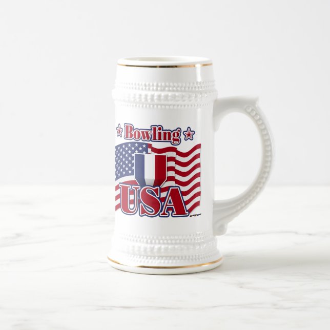 Chope À Bière Bowling USA (Droite)