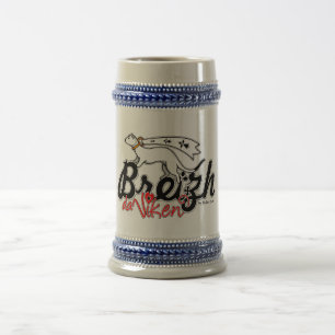 Chope À Bière Breizh da viken (la Bretagne pour toujours)