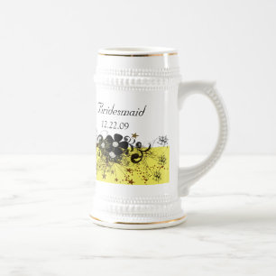 Chope À Bière Bridesmaid Stein - Jaune