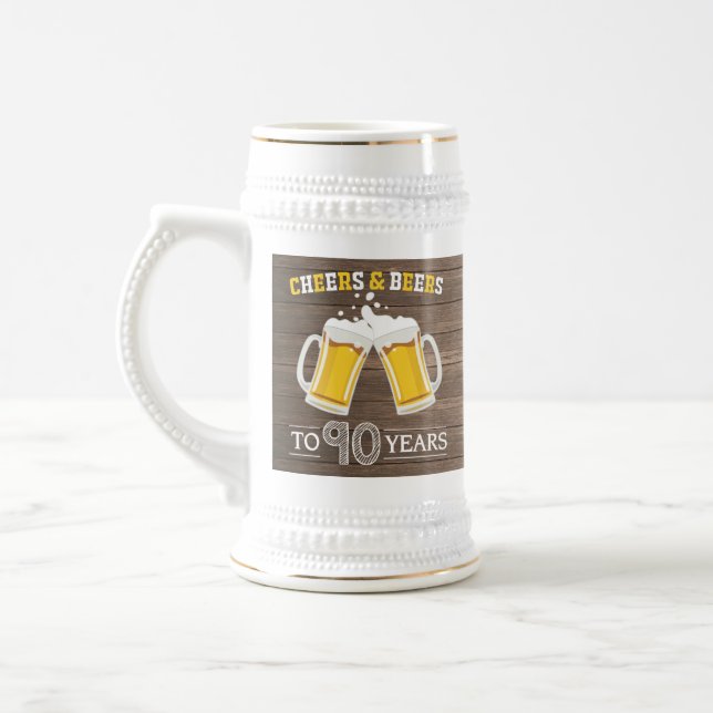 Chope À Bière Brours et bières rustiques à 90 ans (Gauche)
