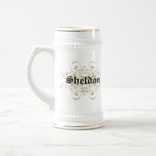Chope À Bière Brûle le manteau bras-Personnaliser avec votre nom