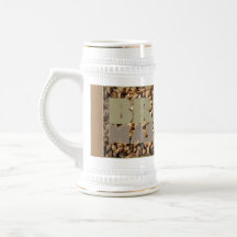 Brûler maître brasseurs de bière Stein