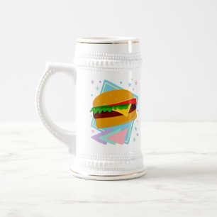 Chope À Bière Burger Mignon Délicieux