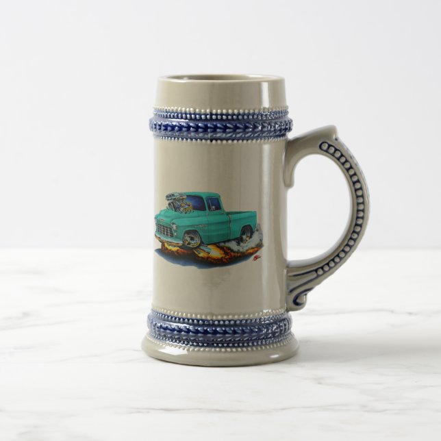 Chope À Bière Camion 1955 de turquoise de collecte de Chevy (Droite)