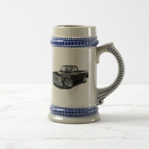 Chope À Bière Camion 1970-72 noir de Chevy C10