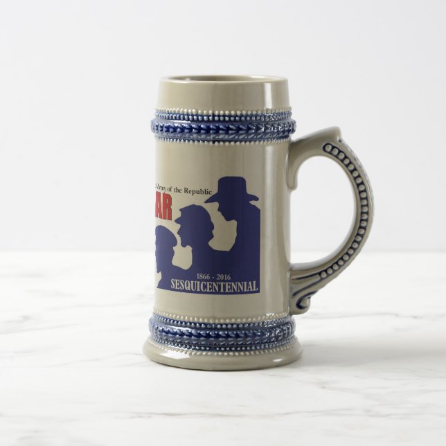 Chope À Bière Camp Stein - guerre civile de Sesquicentennial (Droite)
