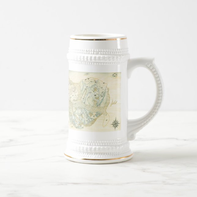 Chope À Bière Carte non étiquetée de Trino (Droite)