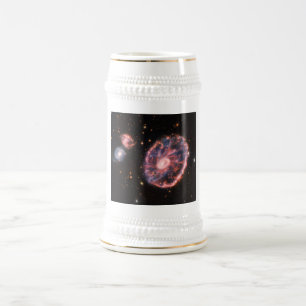 Chope À Bière Cartwheel Galaxy, James Webb Télescope Spatial