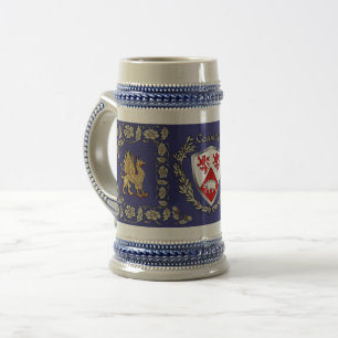 Chope À Bière Cassidy/O'Cassidy Irish Shield Griffin Stein