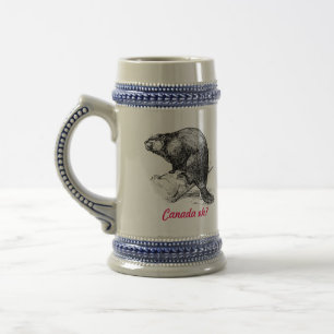 Chope À Bière Castor Canada hein ?  Itinéraire de phare