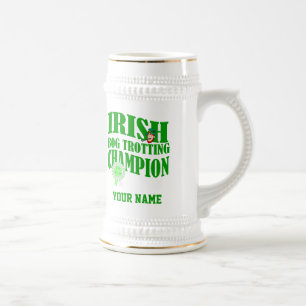 Chope À Bière Champion irlandais de trot de tournois