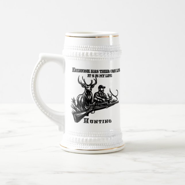 Chope À Bière Chasse (Gauche)