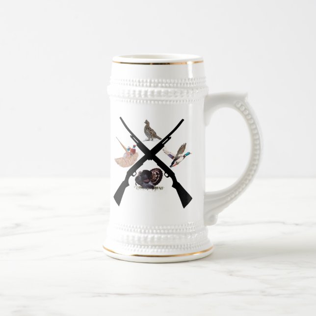 Chope À Bière Chasse aux oiseaux (Droite)