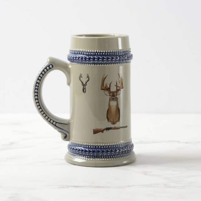 Chope À Bière Chasseur de cerfs communs (Gauche)