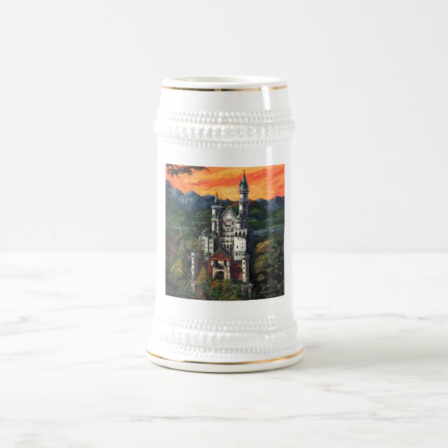 Chope À Bière Château Schloss Neuschwanstein (Centre)