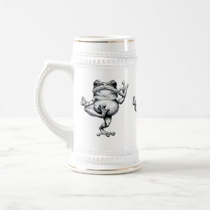 Chope À Bière Chef-d'oeuvre Zen Frog