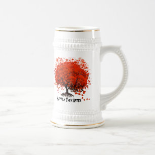 Chope À Bière Chemises de mariage à l'arbre rouge, Cadeaux, Auto