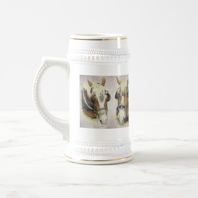 Chope À Bière Cheval de trait Stein (Gauche)