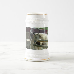 Chope À Bière Chevaux d'élevage