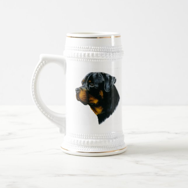 Chope À Bière chien-rottweiler (Gauche)