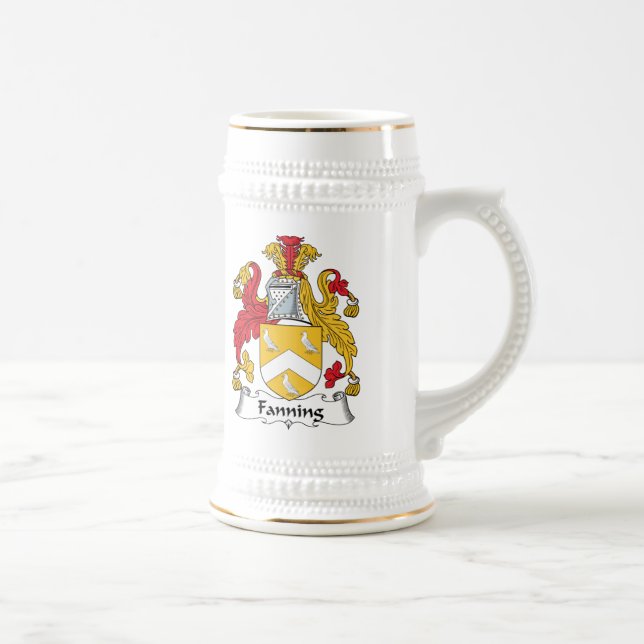 Chope À Bière Cimier de famille (Droite)